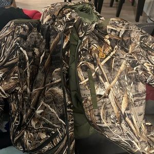 SHE waterfowl hunting jacket.